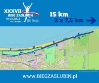 37. Bieg Zaślubin - nowa trasa biegu